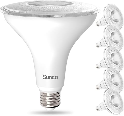 Sunco Lighting PAR38 Bombilla LED 13 vatios equivalente a 120W regulable iluminación interiorexterior 1050 lúmenes bombilla de luz de inundación UL disponible en Yaxa Colombia