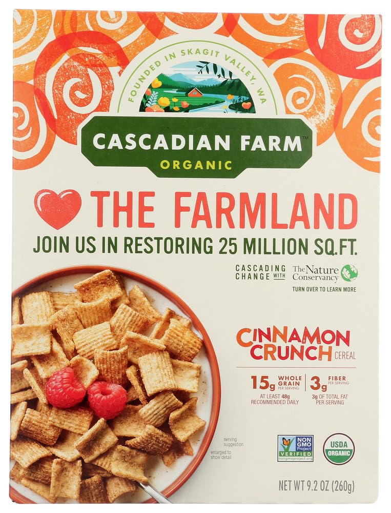 Cascadian Farm Cereal Cnnmn Crunch Org2