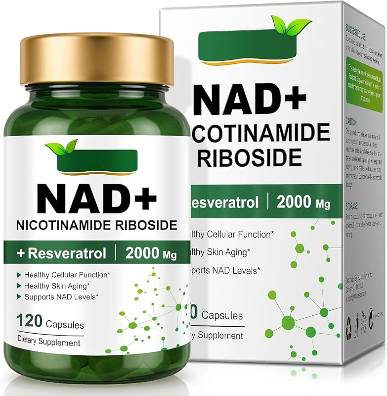 SOLEMEONY Suplemento de NAD+ 2000 mg 120 cápsulas