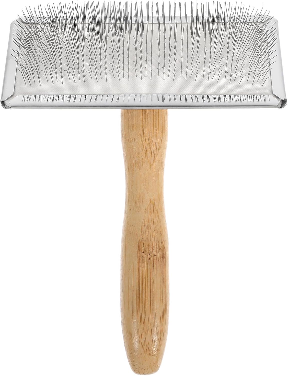 COLLBATH Needle Felting Brushes Wool Carder for Craft Projects with Wood and Iron Materials Efficient Wool Combing Tool Resistant to Fading for Cats and Woolen Clothes Grooming