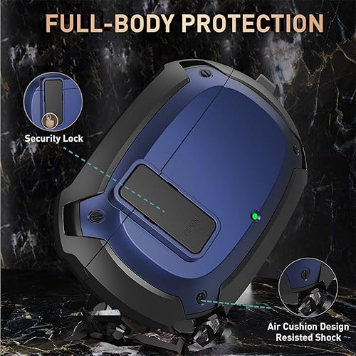 Miniatura 2 de Funda compatible con Beats Studio BudsBuds+ 20212023, bloqueo seguro Cool Beats Studio Buds Plus carcasa protectora para hombres y mujeres con