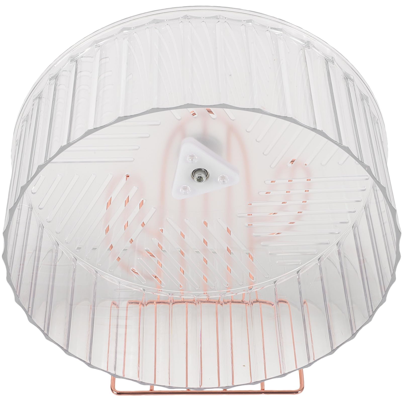 Beaupretty Rueda Compacta para Chinchilla y Hámster Soporte Estable, Material Plástico y Aleación, Adecuado para Jaulas de Mascotas y Aumentar la Actividad Física