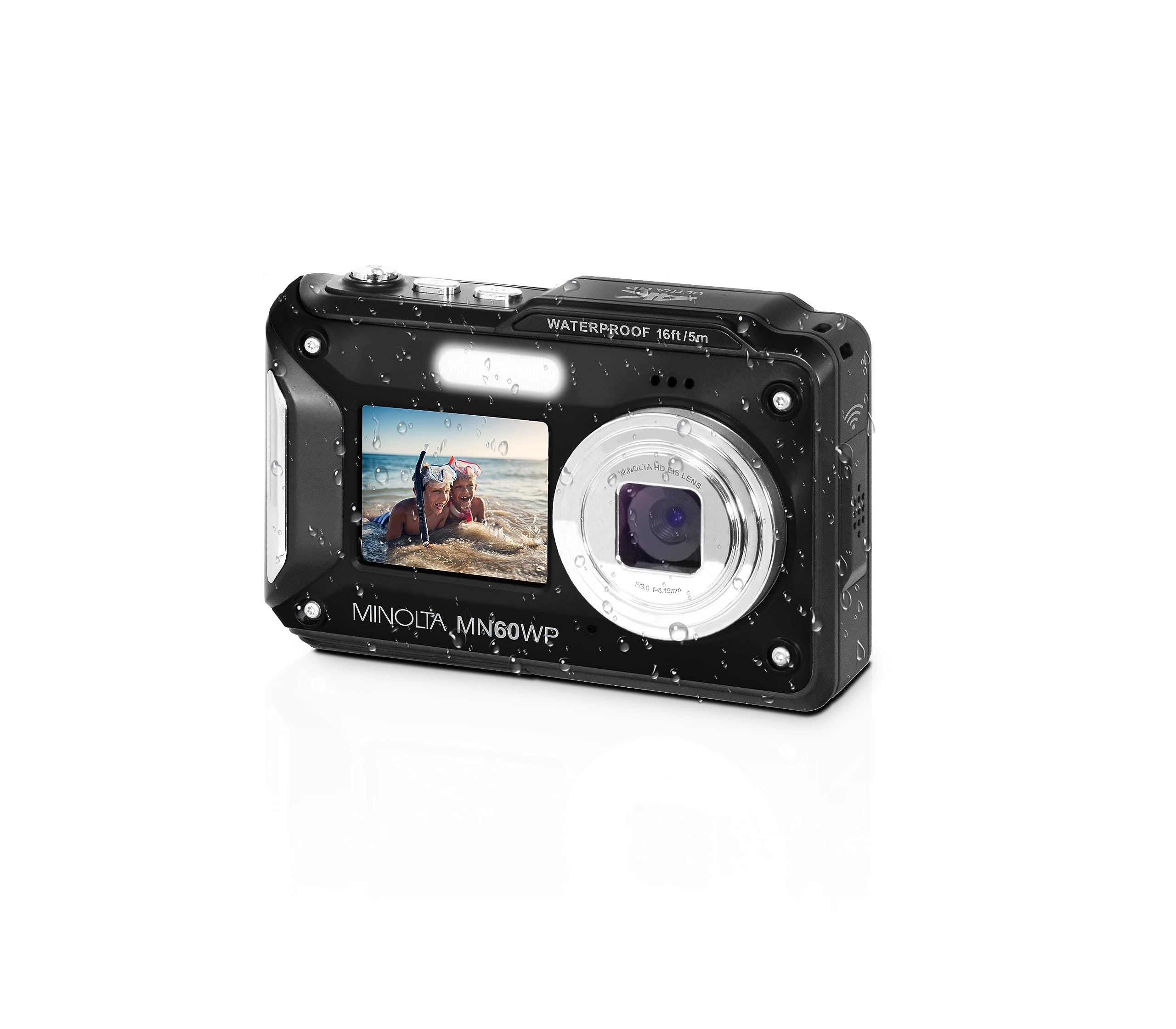 Amazon.com : Minolta Waterproof Digital Camera - 48MP Photos, 4K