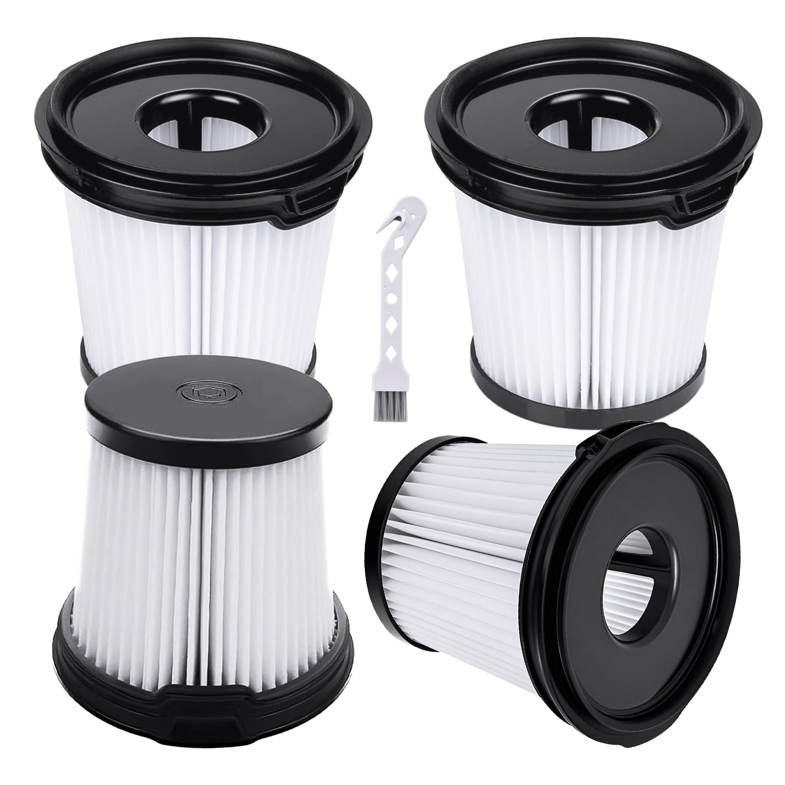 Lot 4 Filtres Pré-Moteur HEPA Pour Aspirateur Shark Detect Pro IW3611 IW1611 BU1120 – Rechange Compatible