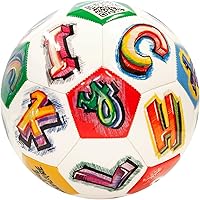 Vista 26 de Crayola Balón de fútbol oficial - Unisex Niños - CRAY302BL Zoo Animal Talla 5