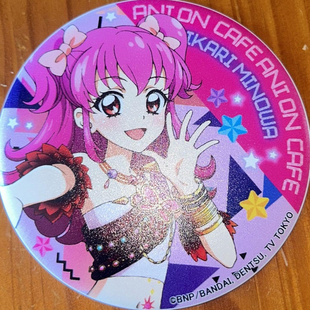 Amazon | アイカツ!マグネット付きバッジ 三ノ輪ヒカリ | バッジ 