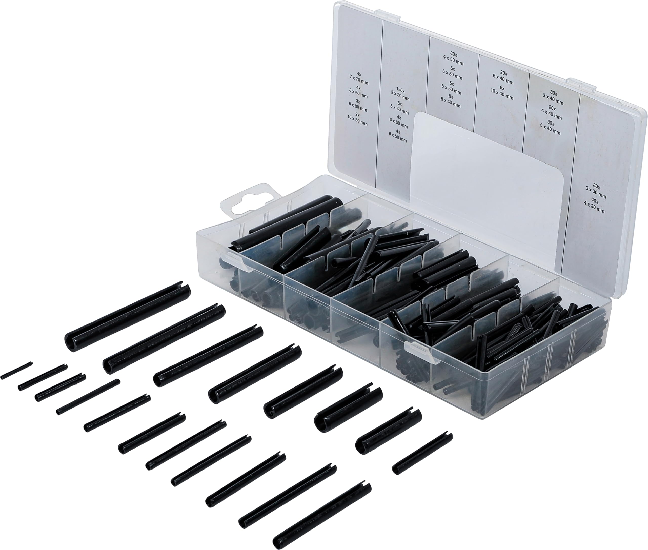 BGS 8054 Hohlsplinte-/Federstifte-Sortiment Produktbeschreibung