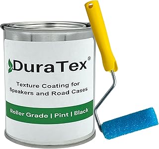 DuraTex® Speaker Cabinet Coating Roller Grade Kit | Texture Coating for Speaker Cabinets, Road Cases, Metal & Furniture | Roller Application | Water-Based Finish | Professional Speaker Cabinet