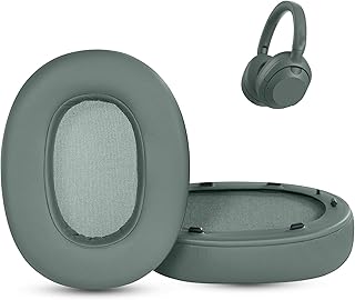 ULT Wear 900N Almohadillas de Repuesto Compatible con Sony ULT Wear/ULT Wear 900N Auriculares, con Cuero de Proteína Suave