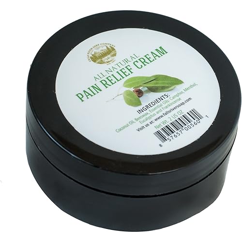 Pain Relief Balm - Non-Medicated [2 Oz] - 100% Pure, Best Therapeutic Grade Essential Oil, All Natural Cream Aromatherapy Relief for Arthritis, Back Pain, Carpal Tunnel, Sore Muscles, Joints Pain