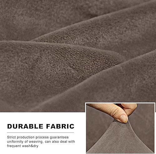 Miniatura 4 de Funda para silla con respaldo curvado, de terciopelo, elástica, giratoria, moderna, curvada, para silla de comedor, fundas de sillón para banquete,