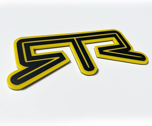 Miniatura 2 de Emblema RTR trasero personalizado de 1 pieza se adapta a la tapa de cubierta Ford Mustang (blanco)