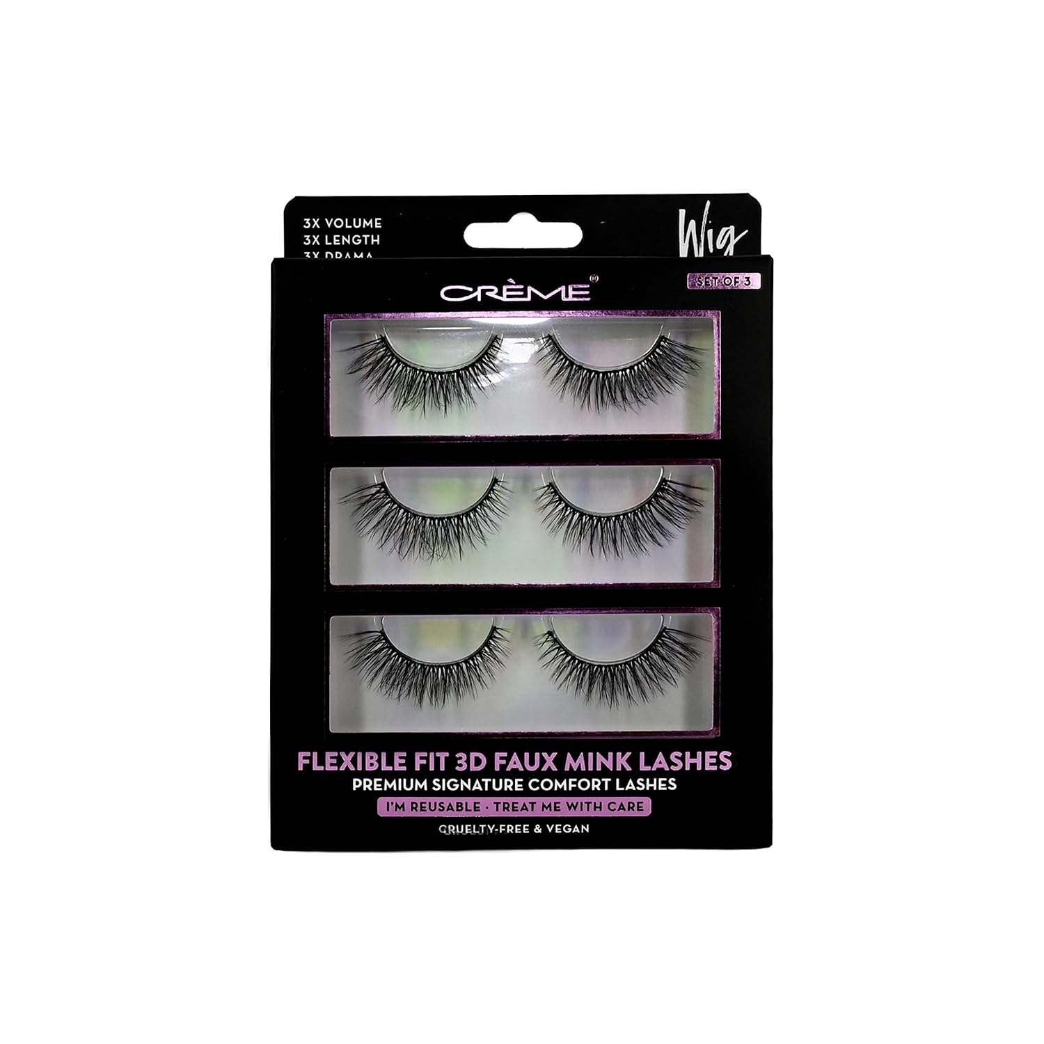 The Crème Shop False Eyelashes, Faux Mink Lash Clusters Multipack (Wig)