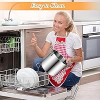 Vista 6 de Yummy Sam Olla pequeña de acero inoxidable de 3 cuartos de galón con cesta y tapa, freidora de tempura multifuncional, olla para pasta, con estante