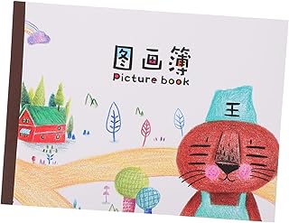 Hohopeti 1Pc Livro De Imagens Sketchbook Para Caderno Espiral Cadernos De Capa Dura Para Arte Sketchbook Desenhos Sketchbook Capa Dura Sketchbook Desenho Livro Esboço Livro Em Branco