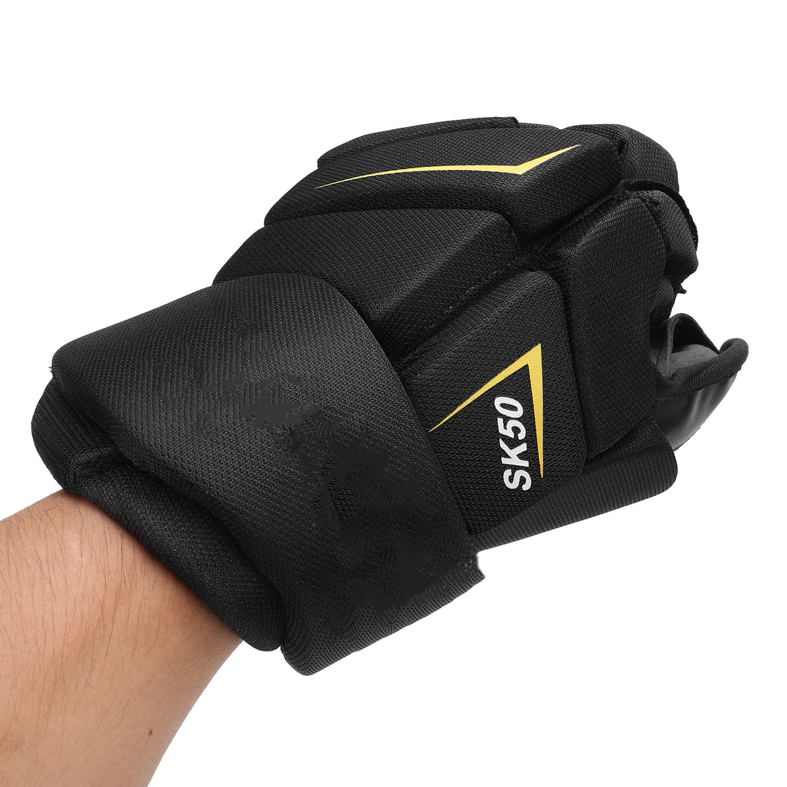 Annadue Guantes de Hockey sobre Hielo, Guantes de Hockey Transpirables de Tela de Malla, Equipo de Protección Liviano para Hockey, Hockey sobre Patines,Hockey sobre Césped y Otros Deportes