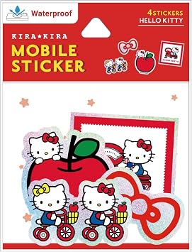 Gourmandies Sanrio Characters Mobile Sticker Hello Kitty SANG-390KT
