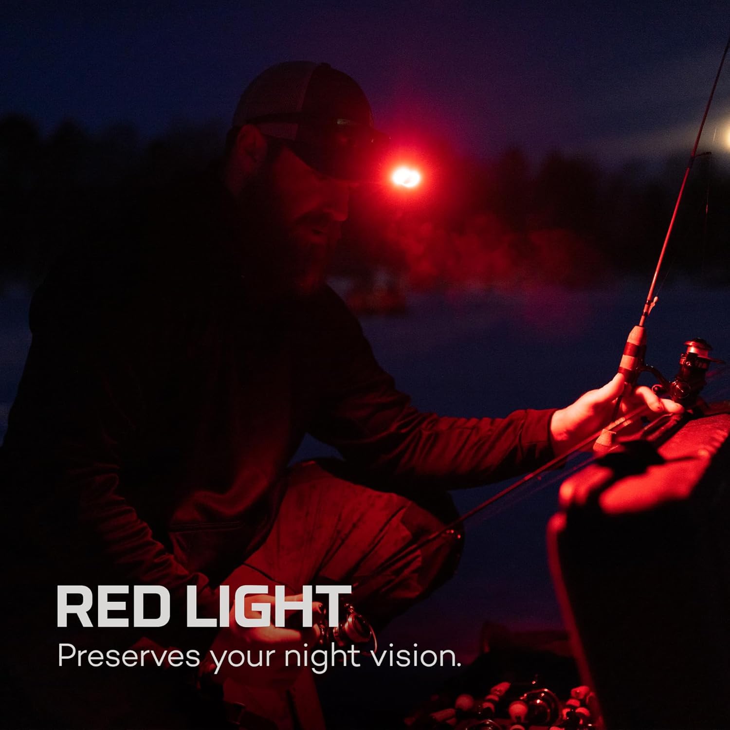NEBO MYCRO 500+ Rechargeable Headlamp | 500 Lumens, 7 Light Modes, Water Resistant, Detachable Hat Clip, Super Bright Head Lamp for Camping & Hiking, Includes Micro USB-C Charging Cable