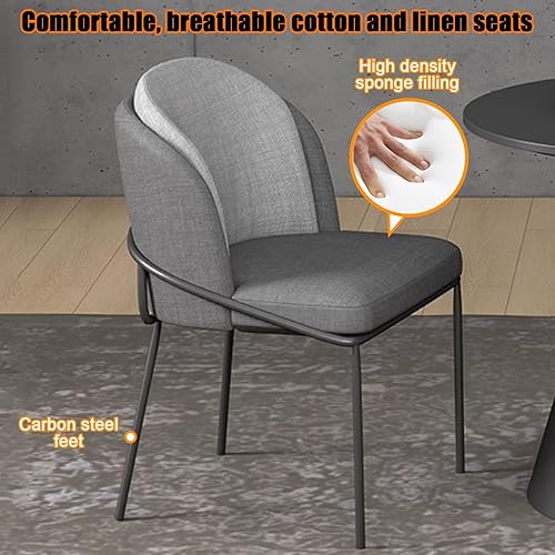 Miniatura 5 de YVYKFZD Mesa de club de oficina pequeña, mesa redonda de conferencias, mesa de café, mesa de comedor para cocina, juego de mesa de comedor para 4,