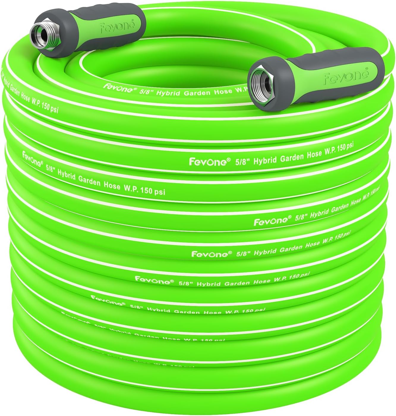 Fevone Kink Free Garden Hose 75 ft, All Weather Flexible, Heavy-Duty & Durable, Leak-Free Connections - Thumbnail 5