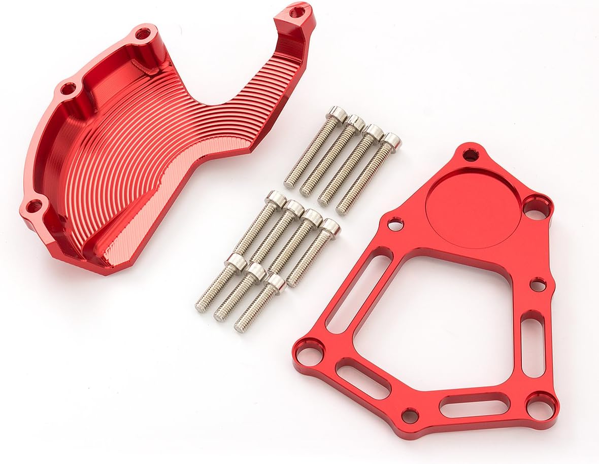 Motorcycle Engine Protector Cover Case Slider Set Protective Guard Cover Frame Set Compatible with B.M.W S1000RR S1000 RR ABS K46 2009-2018, HP4 2010-2018, S1000R 2014-2015, S1000XR 2015-2016