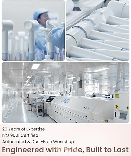 Miniatura 8 de Secador de pelo, secador de pelo de alta velocidad de 140, 000 RPM para secado rápido, secador de pelo iónico negativo para mujeres, secador de pelo