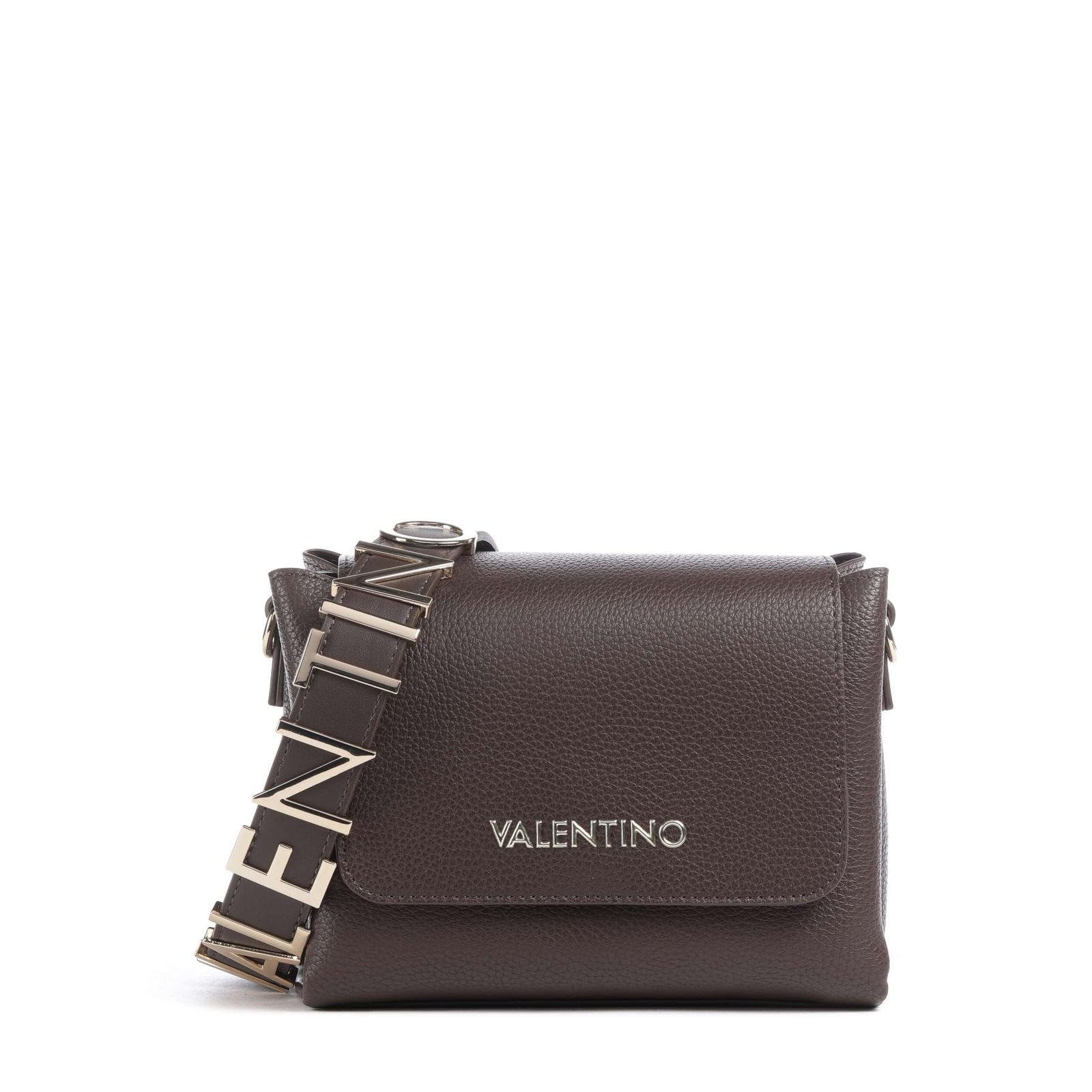Valentino Damen Moro Bolso Bandolera Alexia Satchel Marrón Oscuro