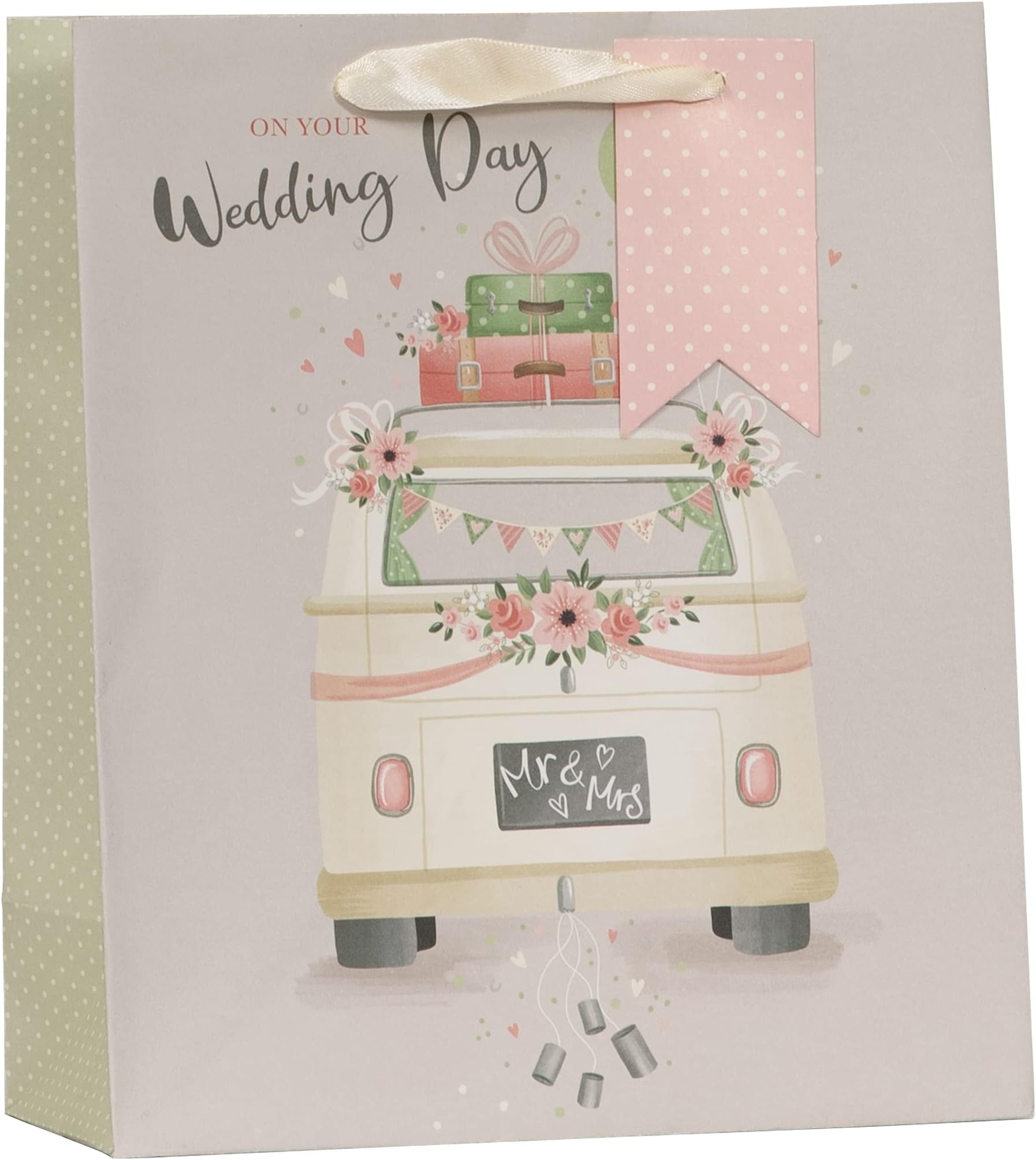 Partisan Products On Your Wedding Day Married Gift Bag With Gift Tag Medium