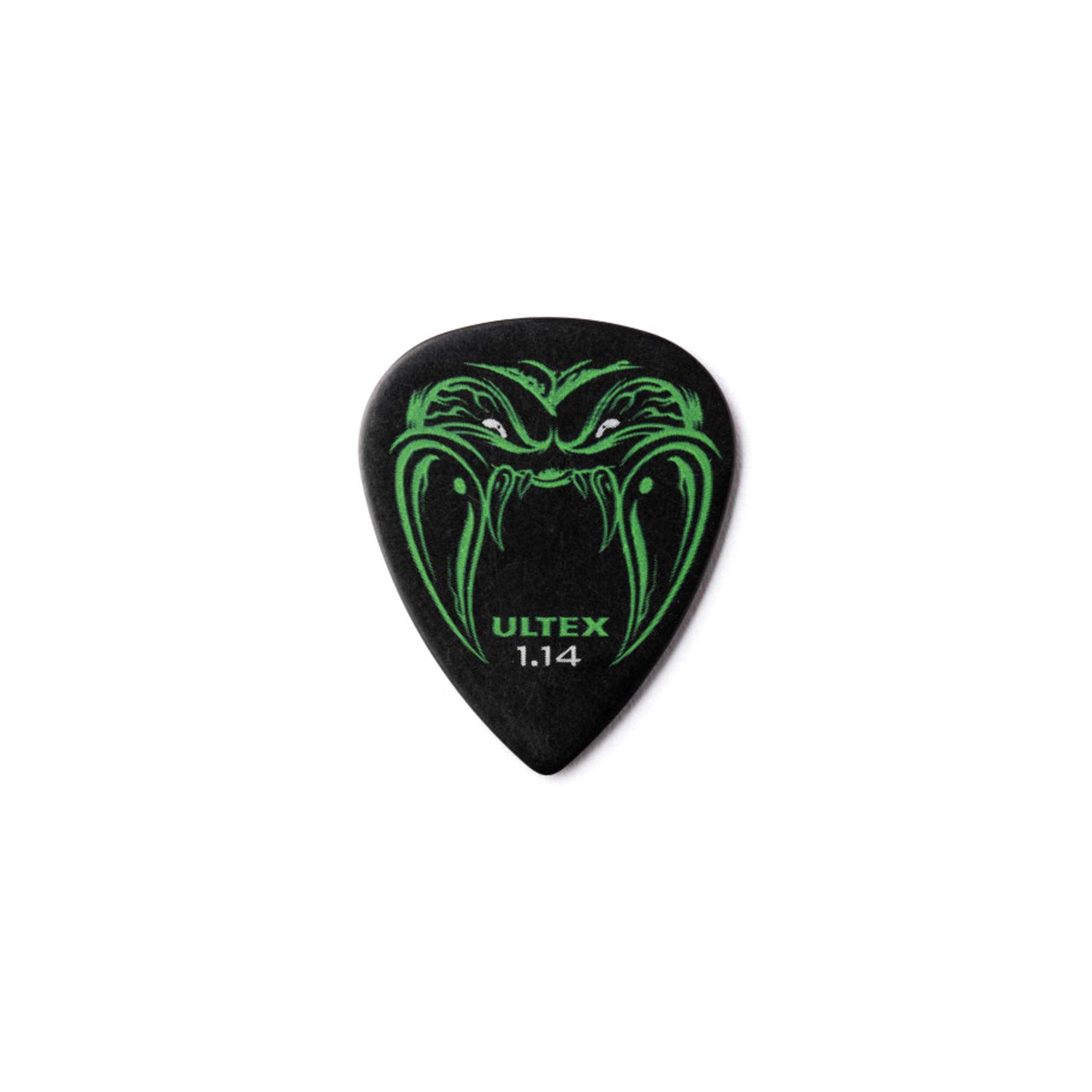 Dunlop Plettri Black Fang, 1.14 mm, Pacco da 36 Pezzi