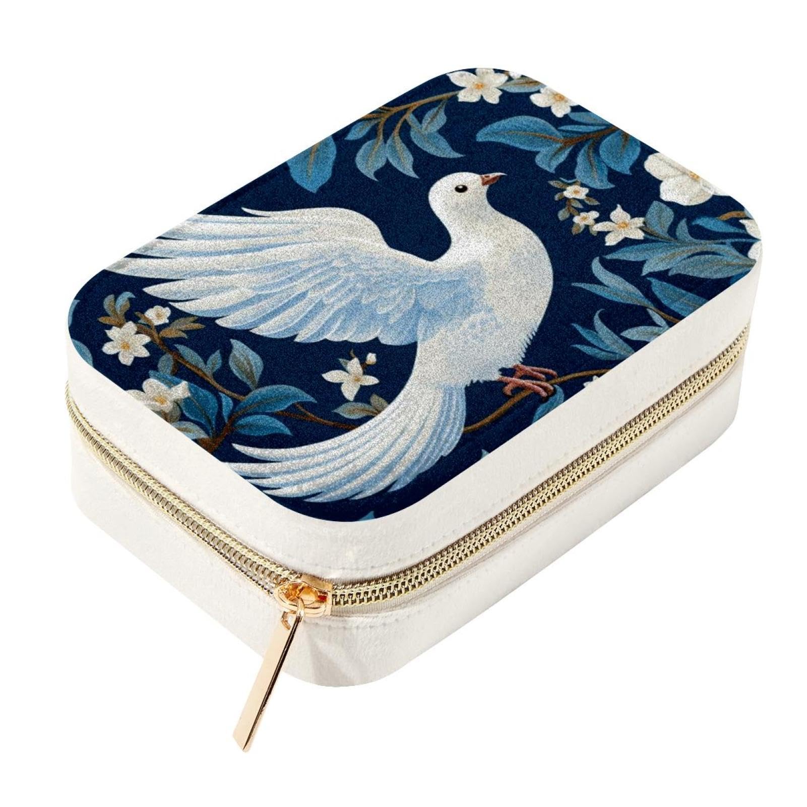 Boîte à bijoux de voyage en velours | Écrin de protection premium pour bagues et boucles