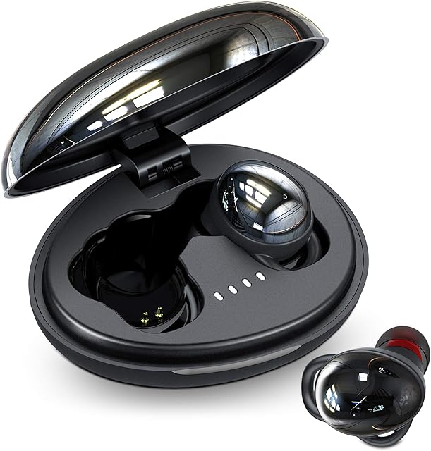 Wireless Bluetooth Earbuds, Bluetooth Headphones with Flashlight IPX5 Waterproof, 130 Hours Music Time In-ear TWS Wireless Headphones Touch Control Stereo Sound earphones for Sport Running
