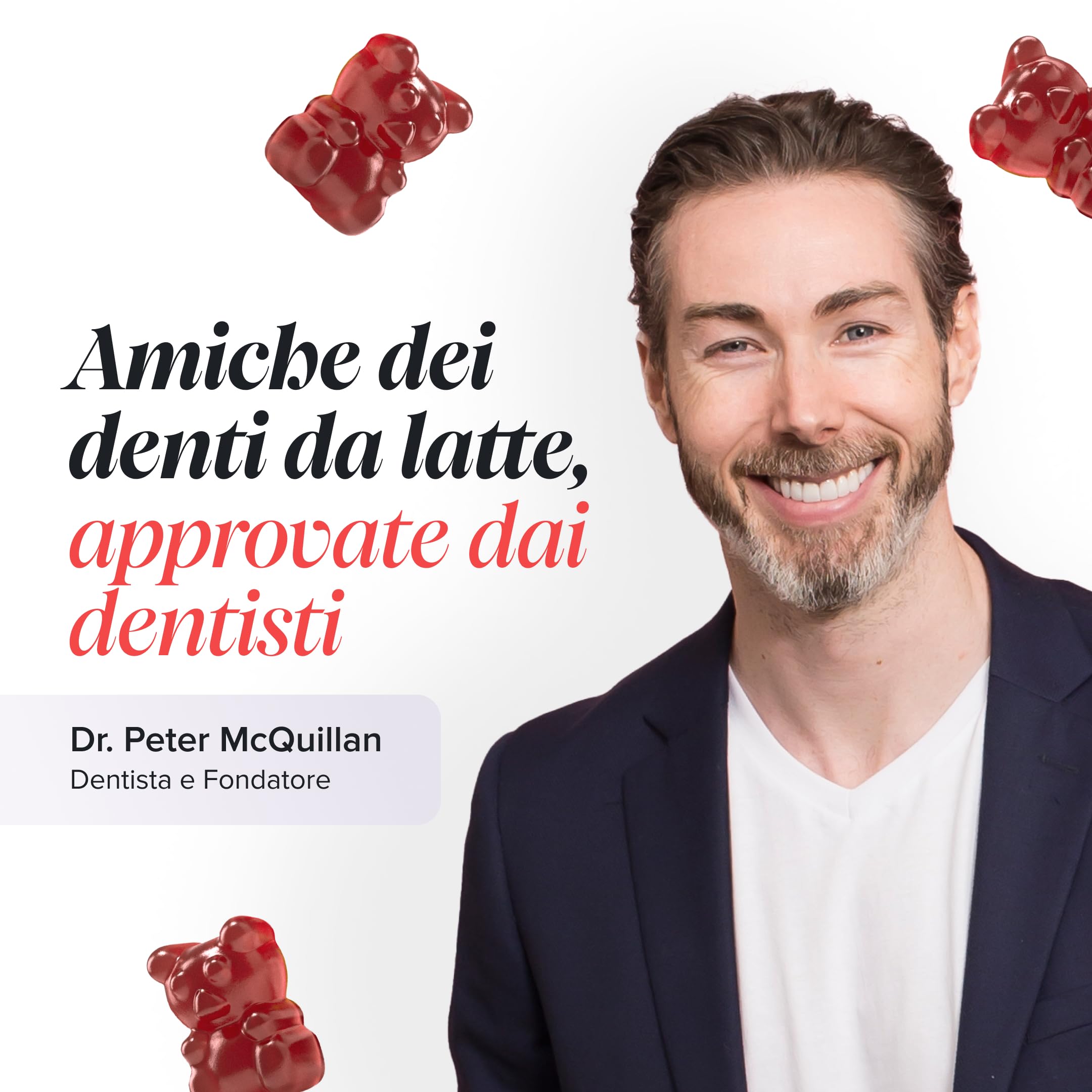 Ferro Bambini Gommose – Ferro + Vitamina C per l'Assorbimento – Energia, Globuli Rossi e Difese – Vegano, Senza Glutine – 30 Gommose Gusto Fragola – Novomins