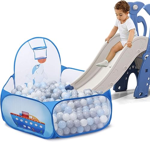 Miniatura 82 de GOGOSO 100 bolas de plástico para bebés y niñas pequeñas para casa de juegos, piscina para bebés, centros de diversión, para bebés, niños, niños 100