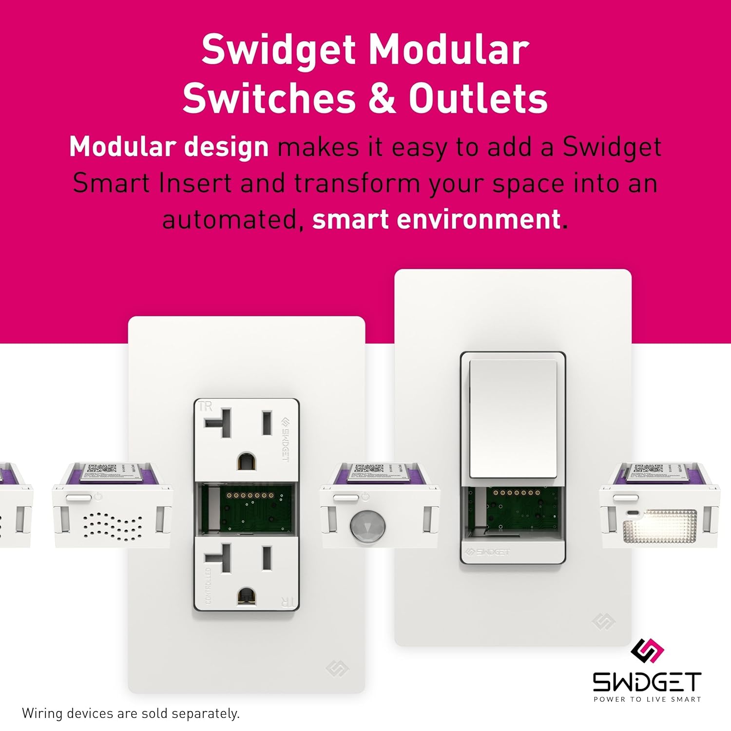Swidget Motion Sensor + Wi-Fi Control Insert