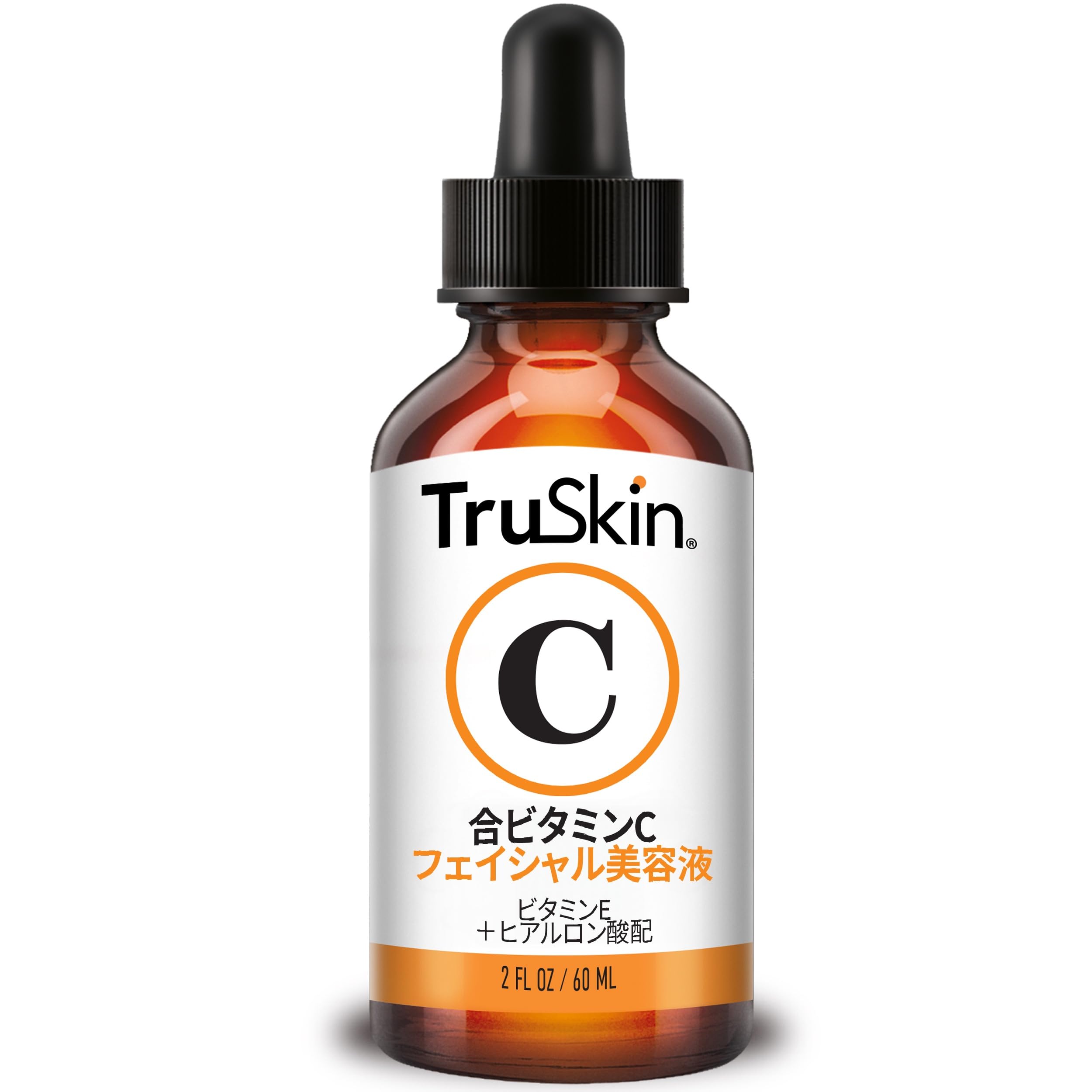 TruSkin Vitamin C Serum (For Face) - Skin Color, Eye Serum - Vitamin C, Hyaluronic Acid, Vitamin E, 60ml