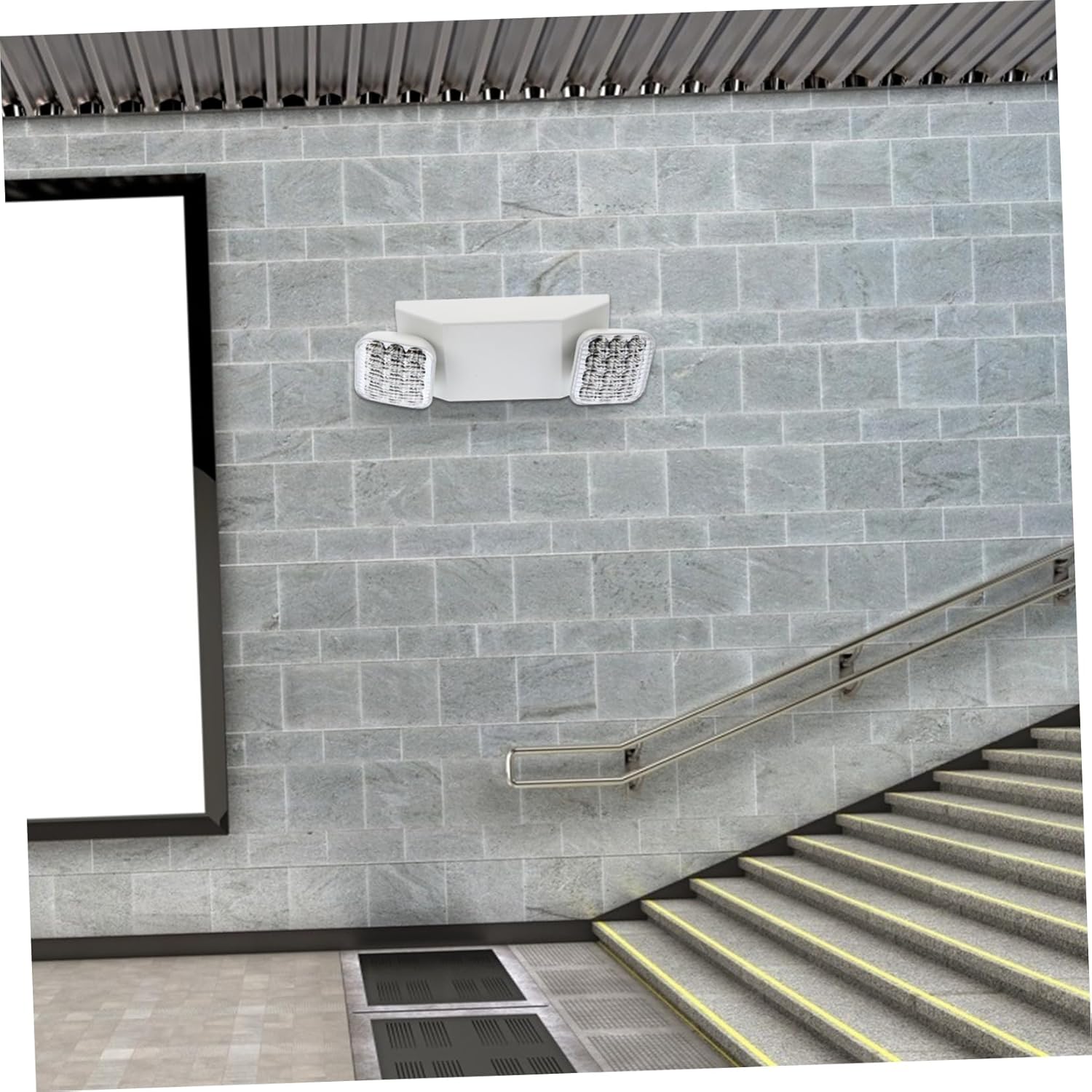 LIFKOME Indoor Building Emergency Illumination Lamp SMD Double-Head Emergency Light