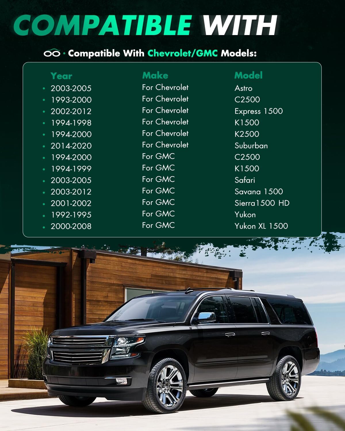 SCITOO 2X 1.5 inch Wheel Spacers adapters 6 Lug 6x5.5 to 6x120mm with 14x1.5 Studs 66.9mm fits for SRX for Colorado