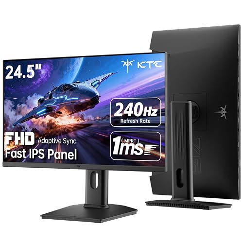 KTC 24.5-Inch 240Hz Gaming Monitor (H25T7-3)