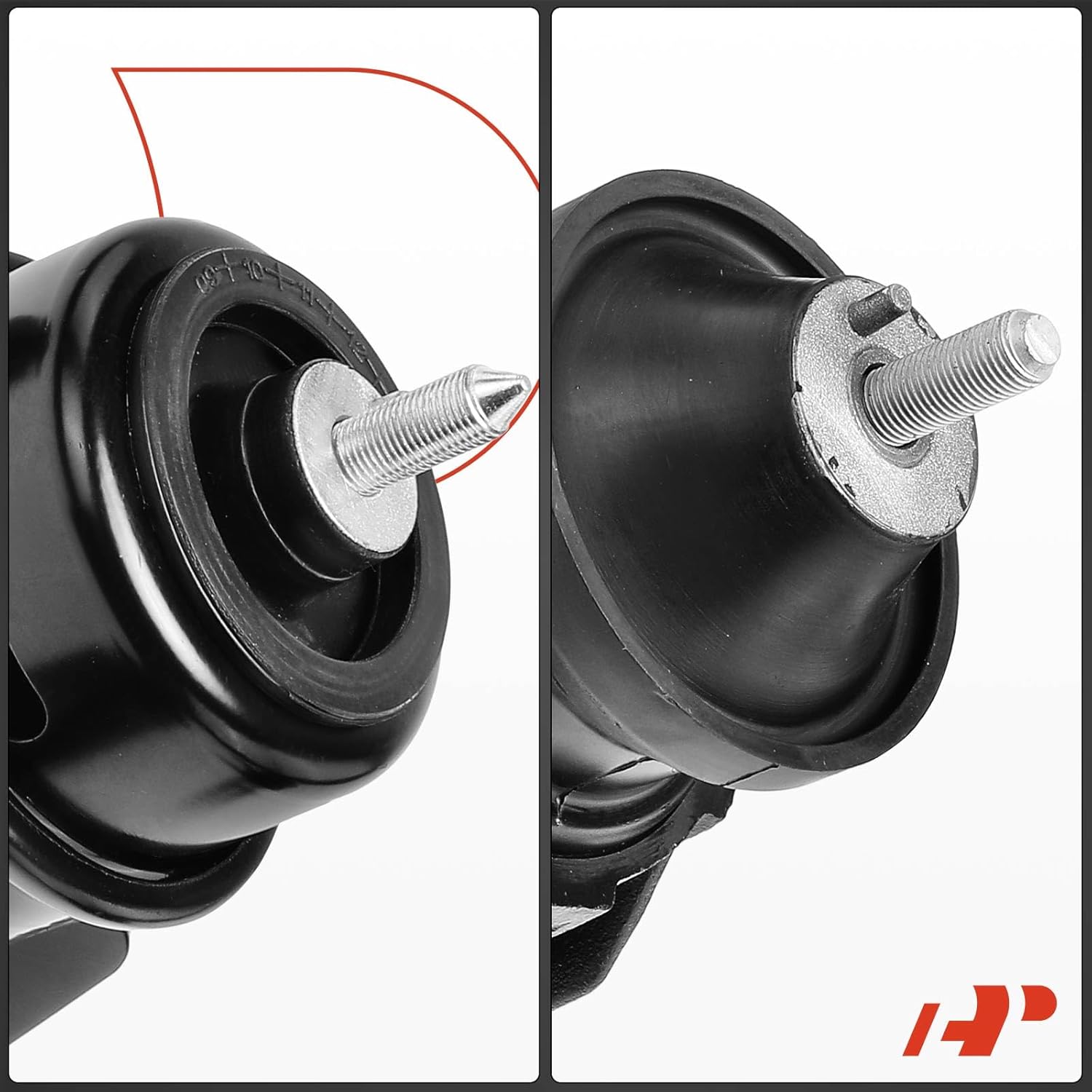 A-Premium 3PCS Engine Motor Mount and Transmission Mount Kit Compatible with Hyundai Santa Fe 2007-2009, Veracruz 2007-2012, 2.7L 3.3L 3.8L, Replace # 218112B000, 219302B500