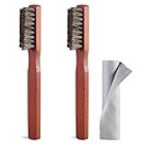 Shoe Brush Shoe Polish Brush Horse Hair Brush for Leather Horsehair Shoe Brush Professional Shoe Polish Applicator