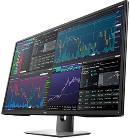 Dell 43" P4317Q Ultra HD 4K Multi-Client Monitor, Black/Silver