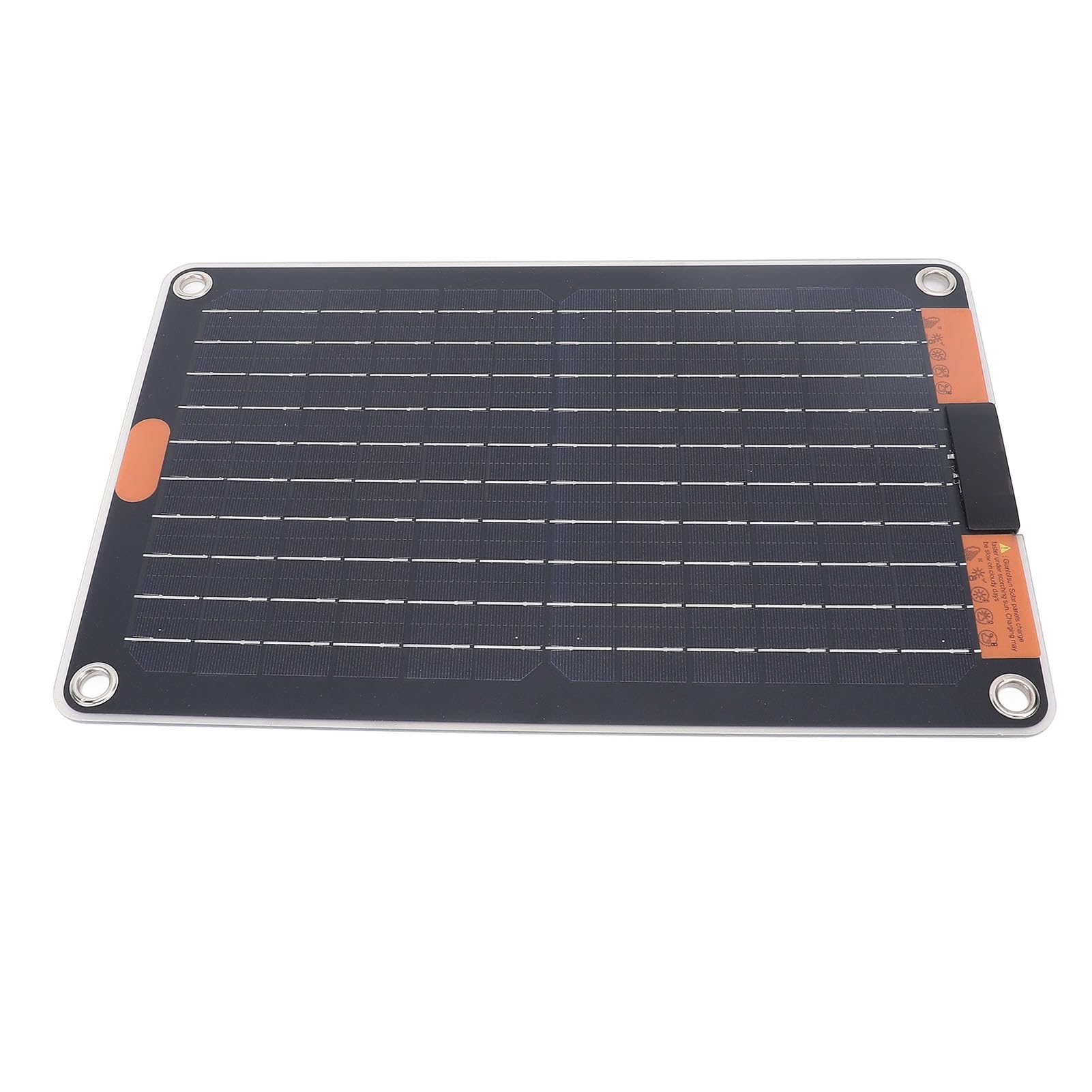 Sonew Pannello Solare Portatile 15W, Doppia Uscita 5V 2A con Silicio