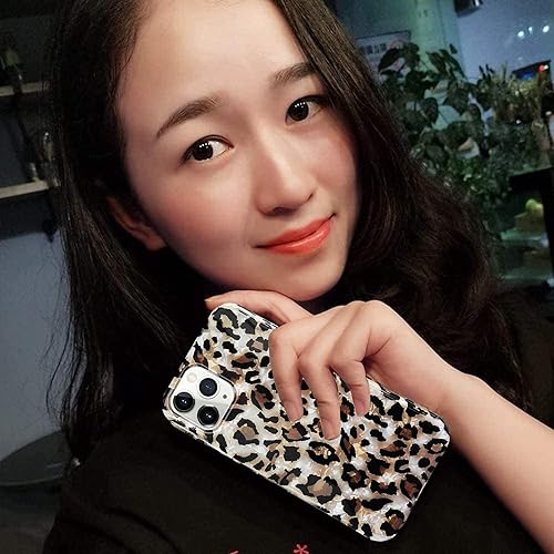 Miniatura 5 de J.west Funda compatible con iPhone 14 Pro de 6.1 pulgadas, diseño de mármol gris, patrón de piedra, ultra delgada, flexible, parachoques suave, goma