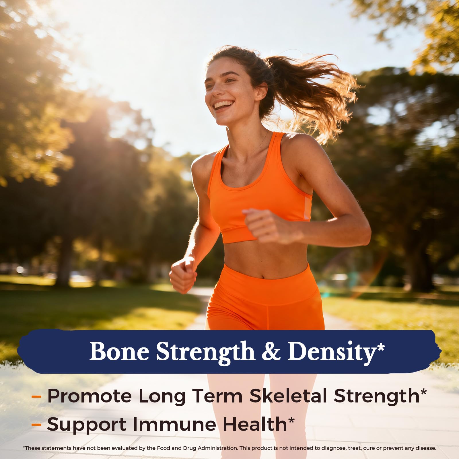 Vitalitown Vitamin D3 K2 Calcium 1200 mg for Women & Men, Vitamin D3 5000 IU, High Potency Bone Strength, Teeth & Immune System Support, Maximum Absorption, Easily Absorbable, 60 Tablets — Amazon image 4