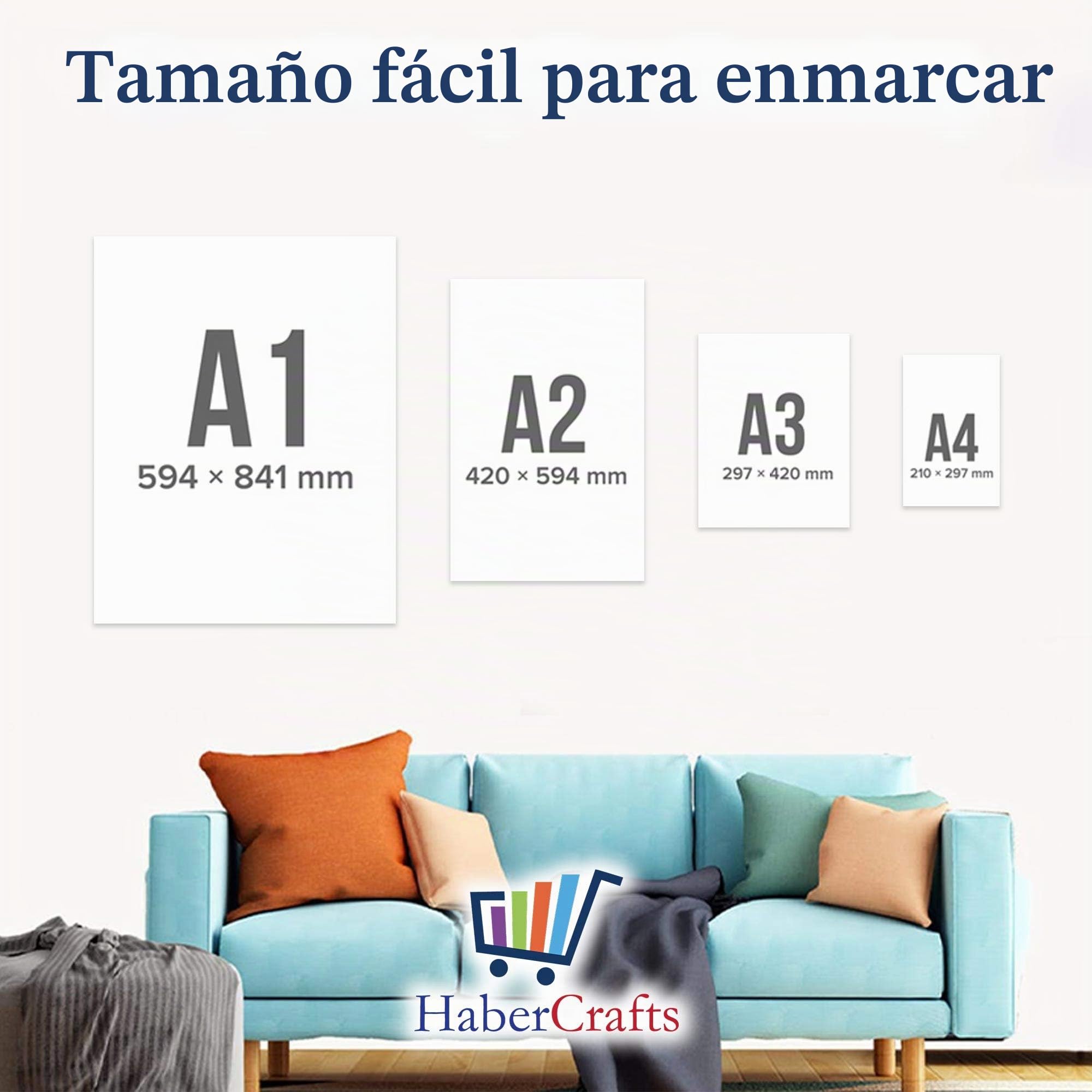 Panel de lienzo A2 estirado en blanco, 100% algodón, para pintura al óleo, pintura acrílica, medios mixtos, sin ácidos, lienzos blancos, panel de pintura artística (tamaño A2, 420 x 594 mm, 5 tablas)