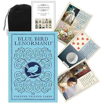 Ran☆★ブルールノルマンカード Ranブルールノルマンカード Sepia Blue Lenormand【ルノルマン