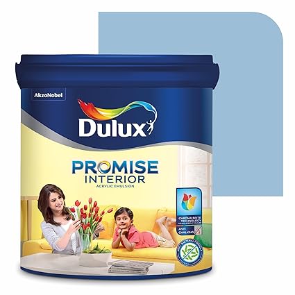 Dulux Promise Interior Emulsion Paint (10L, Aristocratic) | Brighter & Longer-Lasting Colors | Rich Finish | Chroma Brite Technology | Anti-Chalk | Water-Based Acrylic Paint