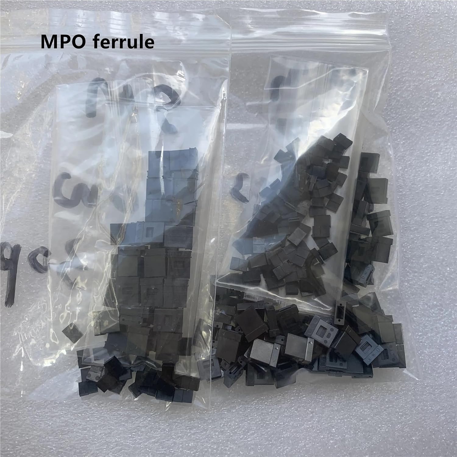 12-core MPO MTP Fiber Optic Connector kit 100 Pieces Standard Loss(Yellow SM Male)