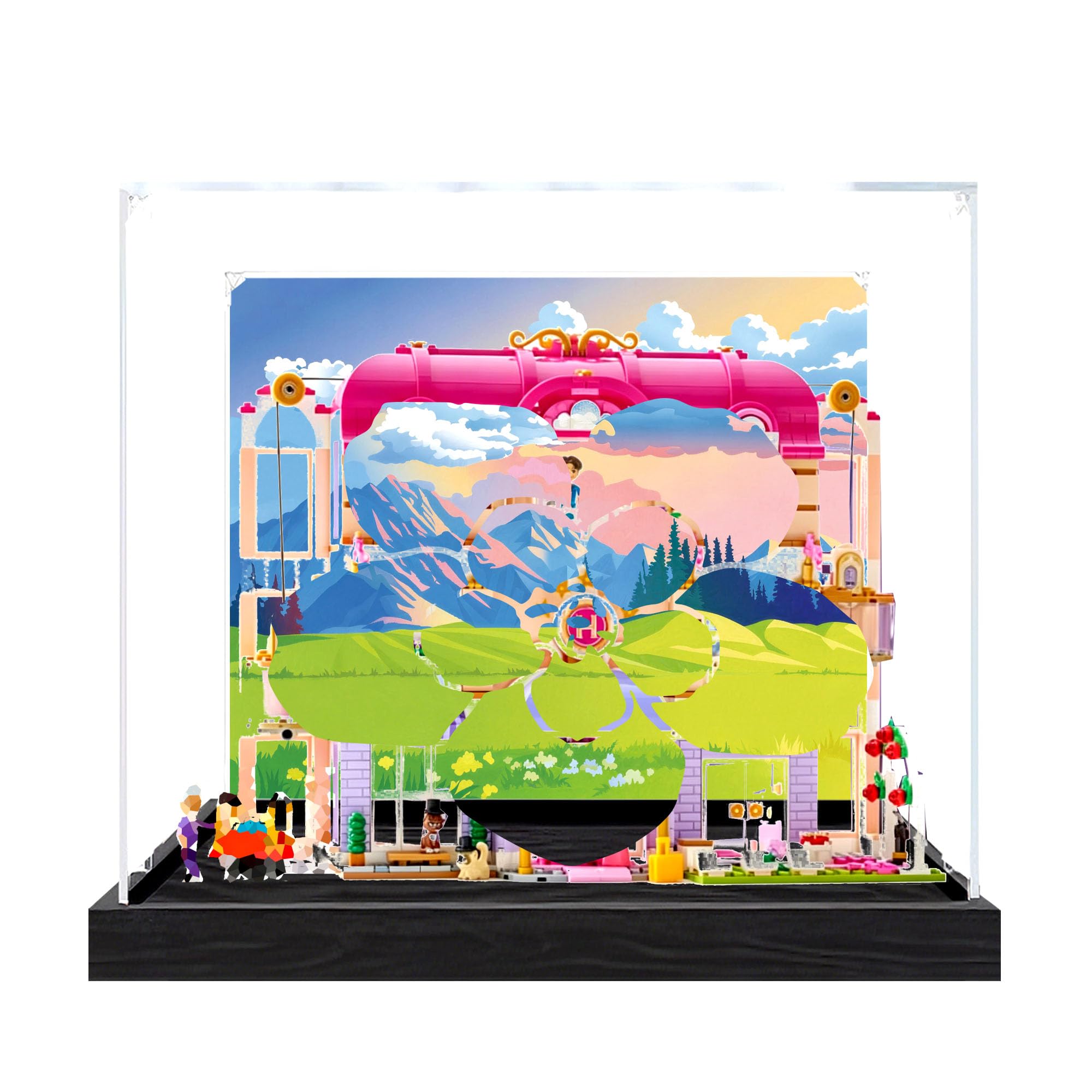 Clear Acrylic Showcase Box for Le-go 42704 Sets (Background 1)