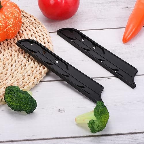 Miniatura 6 de PATIKIL Fundas de plástico para cuchillos de pan de 8 pulgadas, paquete de 2 cuchillos, protector de cuchillos, protector de cuchillas, funda